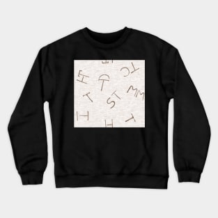 Cattle Brands - Beige Crewneck Sweatshirt